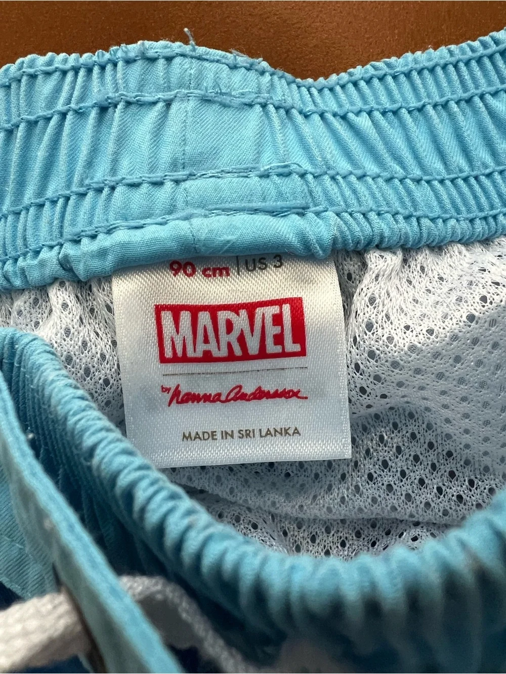 HANNA ANDERSSON x Marvel Spiderman Swim Trunks & Rashguard, 3T
